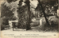Carte postale ancienne Cimetière de Charonne
                                                                     à Paris 20e
                                