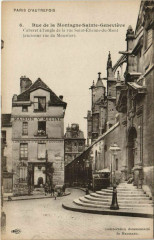 Paris 5e Rue de la Montagne-Sainte-Genevieve Cabaret -
																					75005 Paris 5e
																			