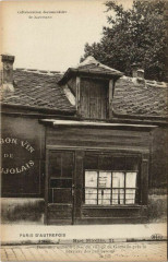Carte postale ancienne Rue Miollis - Dernière maison basse du village de Grenelle près la barrière des Paillassons
                                                                     à Paris 15e
                                