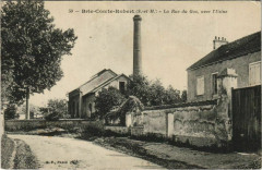 Brie-Comte-Robert Rue du gaz avec Usine à Brie-Comte-Robert