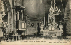 Loubejac Intérieur de l'Eglise -
													82 Tarn et Garonne
												