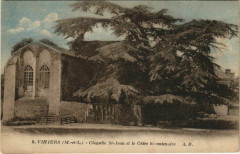 Vihiers Chapelle Saint-jean et le Cedre -
													49 Maine et Loire
												