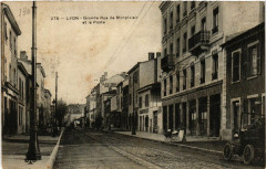 Lyon - Grande Rue de Montplaisir et la Poste à Lyon