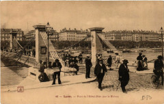 Lyon - Pont de l'Hotel Dieu à Lyon
