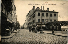 Lyon-Saint-Clair - La Grande Rue à Lyon