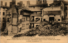 Catastrophe de Lyon Saint-Jean à Lyon