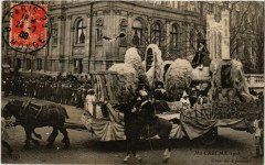Mi Careme 1908 - Char du LYONnais à Lyon