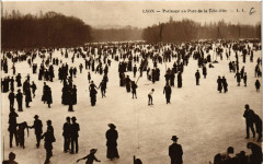 Lyon - Patiange au Parc de la Tete d'Or à Lyon