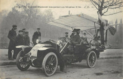 Aviation M.santos Dumont Transportant Son Aeroplane 19 Bis