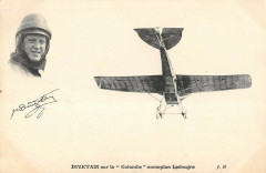 Aviation Divetain Sur La Colombe Monoplan Ladougne