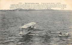 Aviation Hydroaeroplane Astra Construit Par La Societe Astra