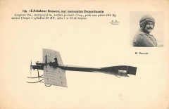 Aviation L'Aviateur Buson Sur Monoplan Deperdussin