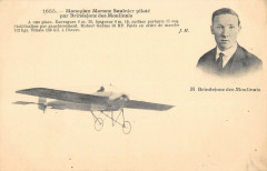 Aviation Monoplan Morane Saulnier Pilote Par Brindejonc Des Moulinais