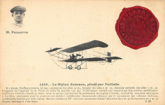 Aviation Le Biplan Sommer Pilote Par Paillette