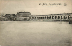 Paris Inondation, Flood Viaduc a Bercy