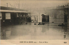 Paris Inondation, Flood Porte de Bercy