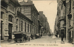 Paris 16e Rue du Ranelagh lycée moliere