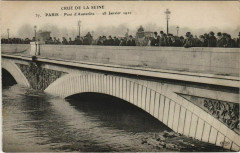Paris Inondation, Flood pont d'Austerlitz