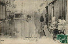Paris Inondation, Flood Rue de Seine