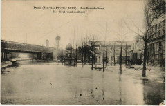 Paris Inondation, Flood Boulevard de Bercy
