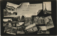 Carte postale ancienne Souvenir de Paris XVIe Arrondissement
                                                                     à Paris 16e
                                