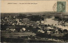 Joigny Vue prise de la Cote Saint-Jacques à Joigny
