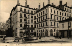 Lyon La pLace Saint-Georges à Lyon