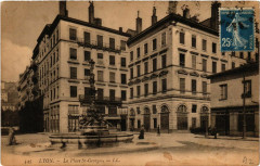 Lyon La pLace Saint-Georges à Lyon