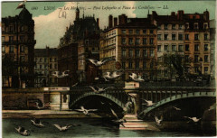 Lyon Les Mouettes Pont Lafayette et Place des Cordeliers à Lyon