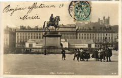 Lyon Place Bellecour à Lyon