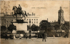 Lyon Place Bellecour à Lyon