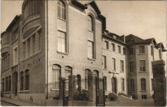 Carte postale ancienne Hôpital de la Croix Saint-Simon
                                                                     à Paris 20e
                                