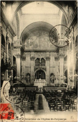 Lyon Intérieur de l'Eglise Saint-Polycarpe à Lyon