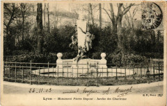 Lyon Monument Pierre Dupont Jardin des Chartreux à Lyon