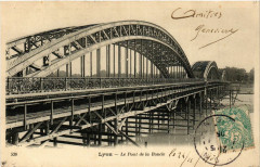 Lyon Le Pont de la Boucle à Lyon