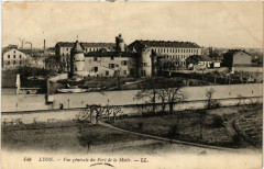 Lyon vue générale du Fort de la Motte à Lyon