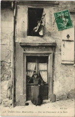 Carte postale ancienne Vieux Montmartre - Chez un Chansonnier de la Butte
                                                                     à Paris 18e
                                
