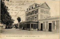 Villefranche-sur-Saone-La Gare vue exterieure