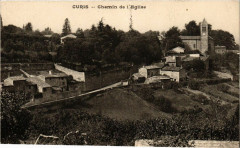 Curis-Chemin de l'Eglise -
													69 Rhône
												