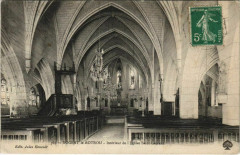 Nogent sur Rontou Interieur de l'Eglise Saint-Laurent France -
													28 Eure et Loir
												
