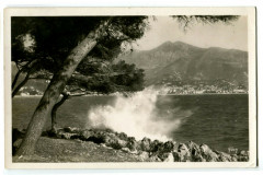 Alpes-Maritimes Menton et Cap Martin carte-photo à Menton