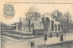 Marseille Exposition Coloniale Palais De Madagascar Et Dependances à Marseille