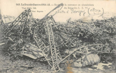 Revigny Reste De La Carcasse En Aluminium Du Zeppelin