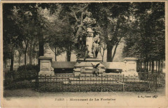 Monument de La Fontaine à Paris 16e
