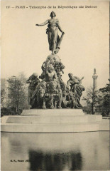 Paris ed. B.F. Triomphe de la Republique