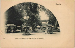 Bois de Boulogne - Chalets du Cycle à Paris 16e