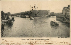 Paris ed. B.F. Pointe de l'Ile Saint-Louis