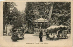 Carte postale ancienne Chalets du Cycle - Les Jardins
                                                                     à Paris 16e
                                
