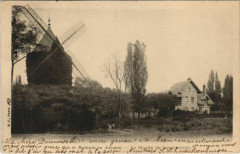 Carte postale ancienne Le Bois de Boulogne en Automne — Le Moulin de Longchamps
                                                                     à Paris 16e
                                