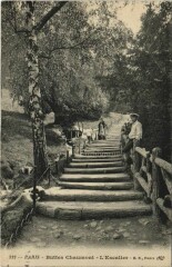 Buttes Chaumont - L'Escalier à Paris 19e